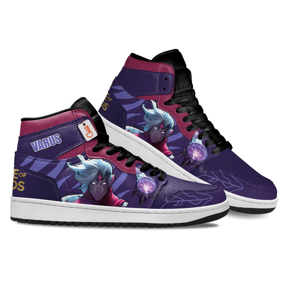 Varus High-Top Sneakers Custom LOL Custom Name