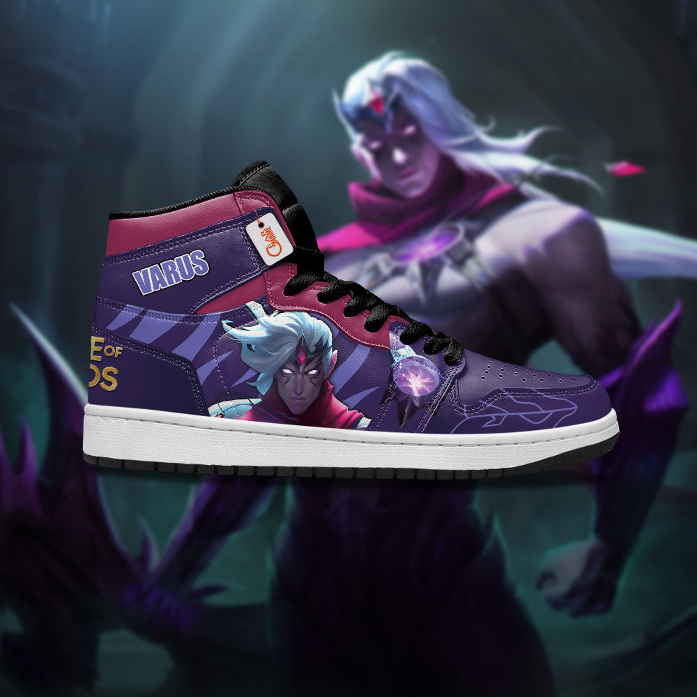 Varus High-Top Sneakers Custom LOL Custom Name