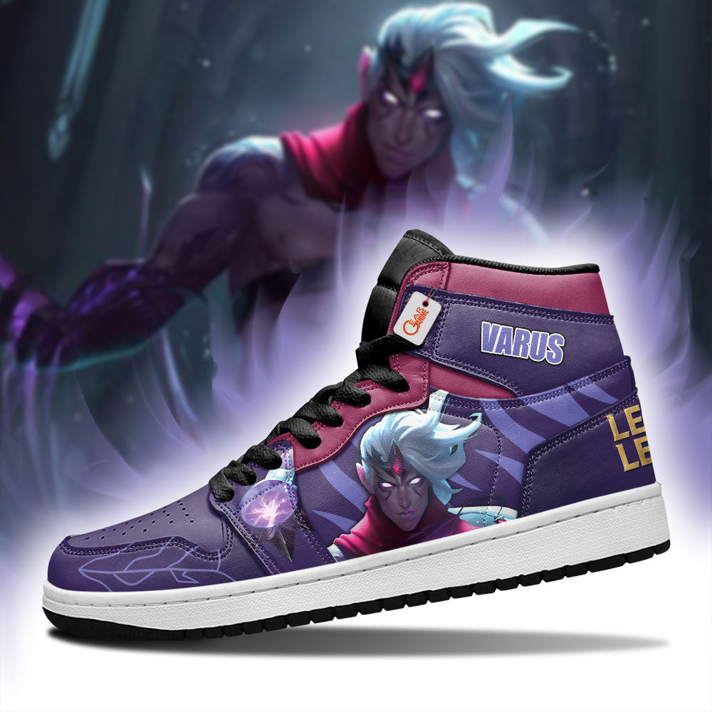Varus High-Top Sneakers Custom LOL Custom Name