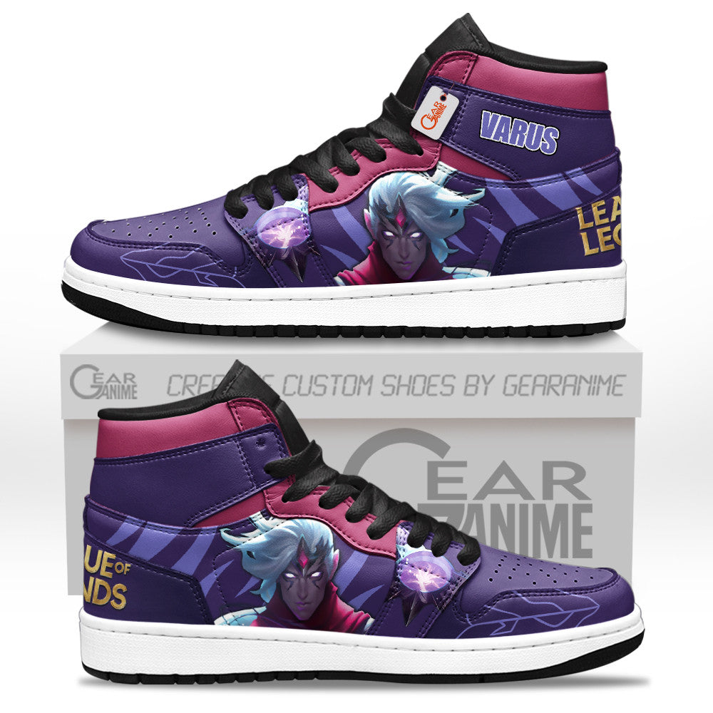 Varus High-Top Sneakers Custom LOL Custom Name