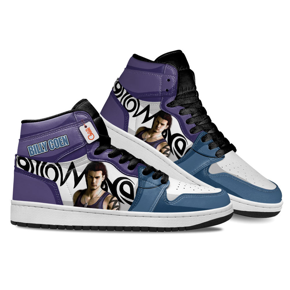 Billy Coen High-Top Sneakers Custom Games Collection Personalized