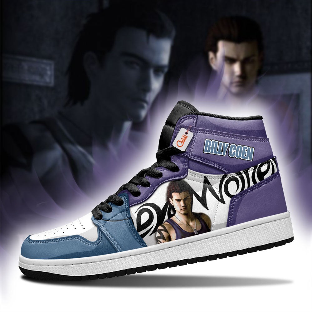 Billy Coen High-Top Sneakers Custom Games Collection Personalized