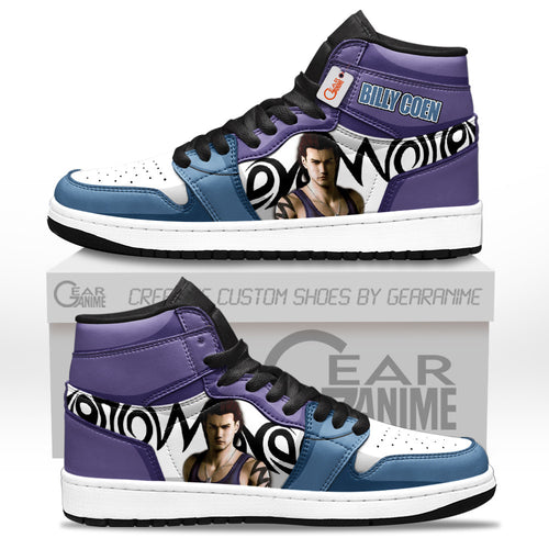 Billy Coen High-Top Sneakers Custom Games Collection Personalized