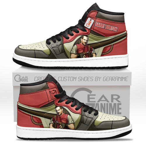 Barry Burton High-Top Sneakers Custom Games Collection Personalized