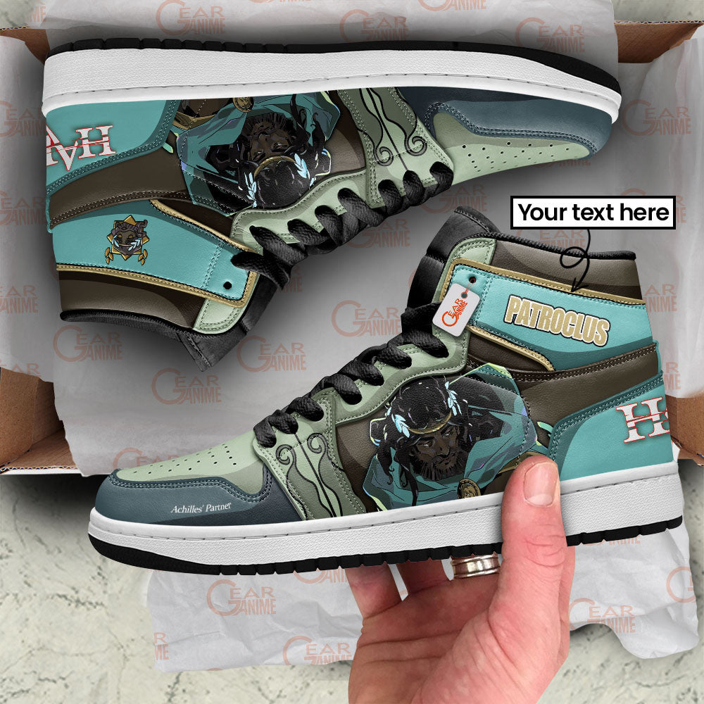 Achilles' Partner Patroclus High-Top Sneakers Custom Games Hades Custom Name
