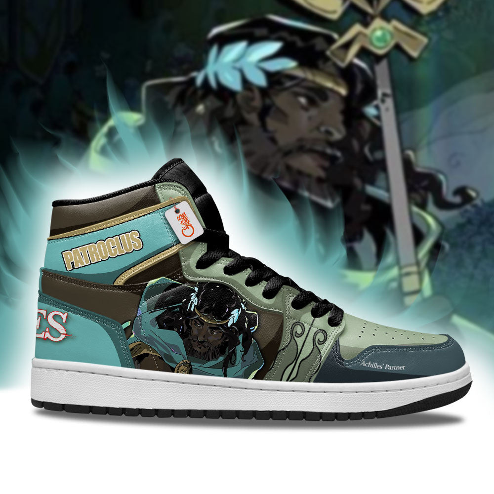 Achilles' Partner Patroclus High-Top Sneakers Custom Games Hades Custom Name