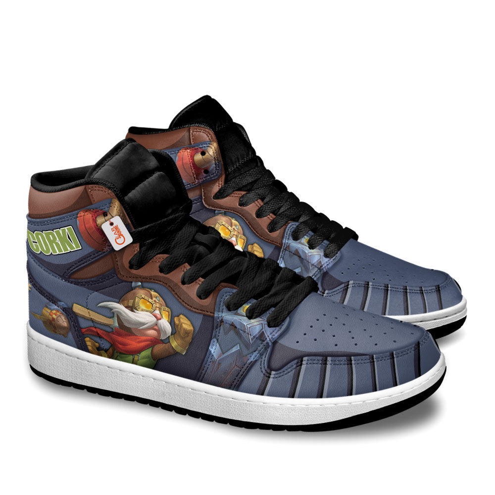 Corki High-Top Sneakers Custom LOL Custom Name