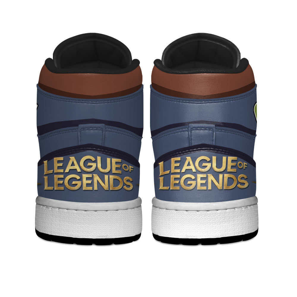 Corki High-Top Sneakers Custom LOL Custom Name
