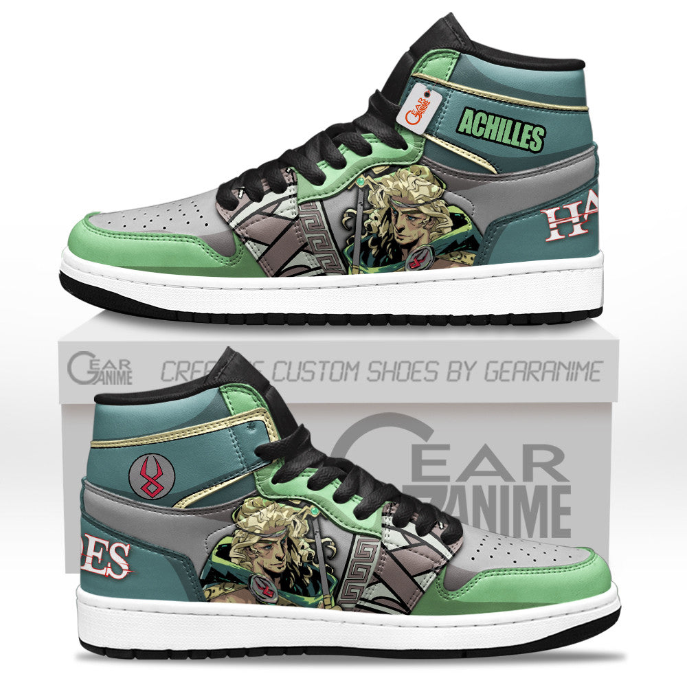 Achilles High-Top Sneakers Custom Games Hades Custom Name