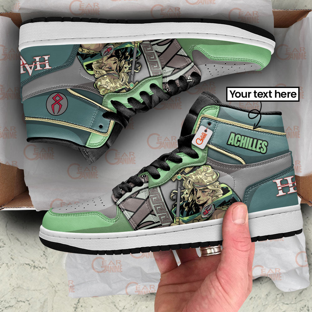 Achilles High-Top Sneakers Custom Games Hades Custom Name