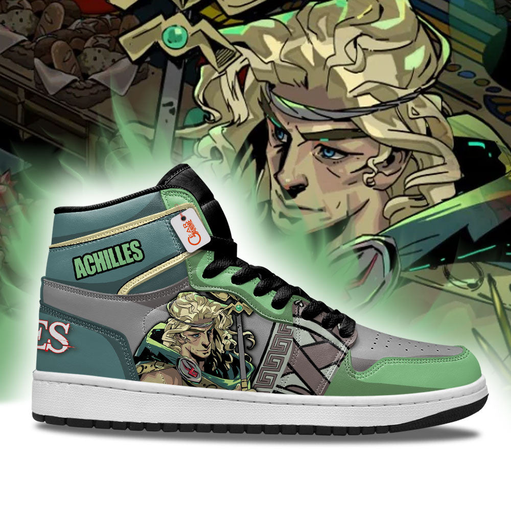 Achilles High-Top Sneakers Custom Games Hades Custom Name