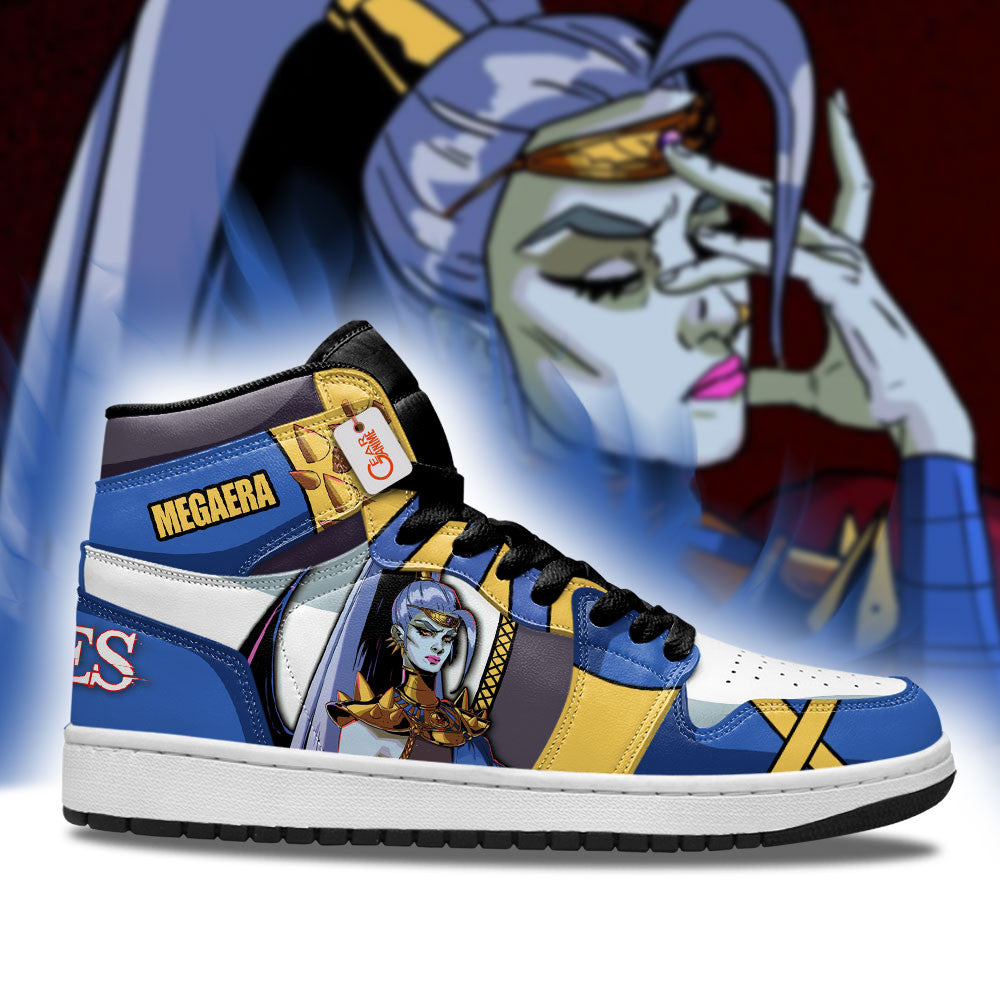 Megaera High-Top Sneakers Custom Games Hades Custom Name