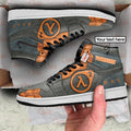 Half-Life High-Top Sneakers Custom Lambda Protocol Custom Name