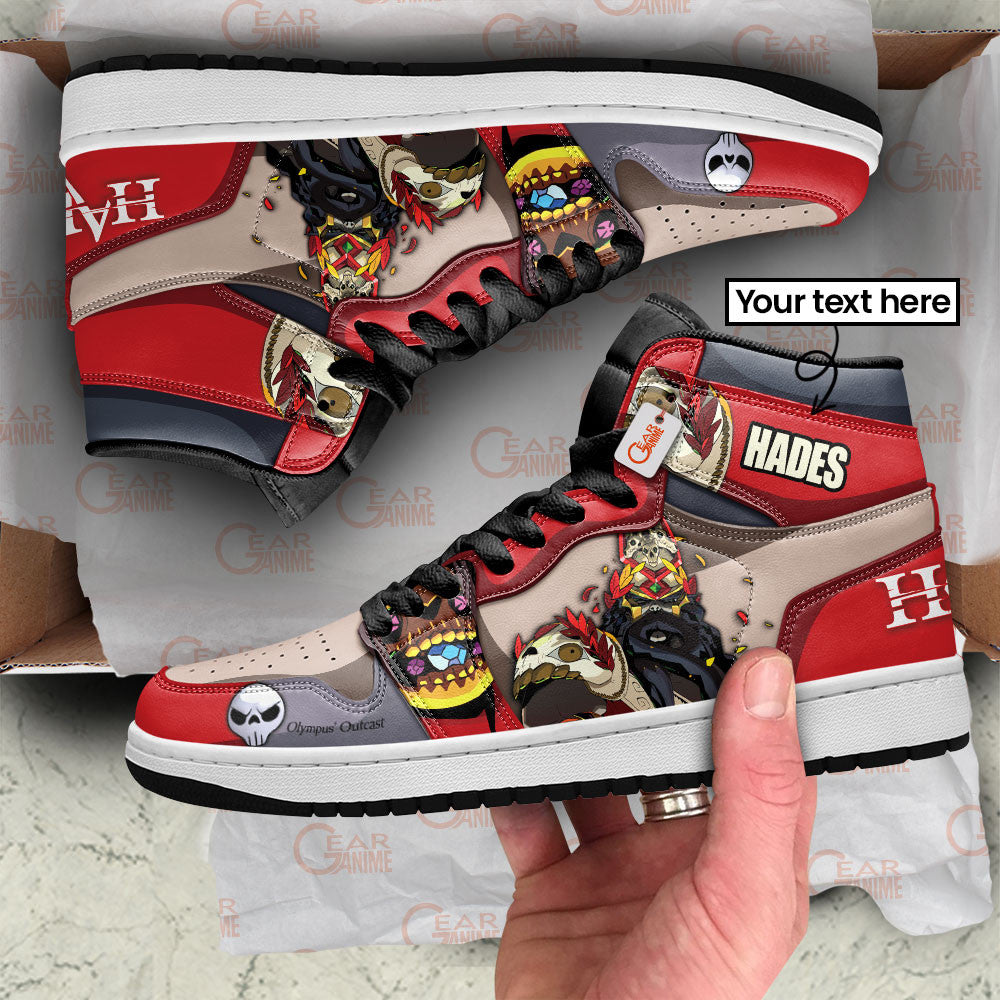 Hades Olympus' Outcast High-Top Sneakers Custom Games Hades Custom Name