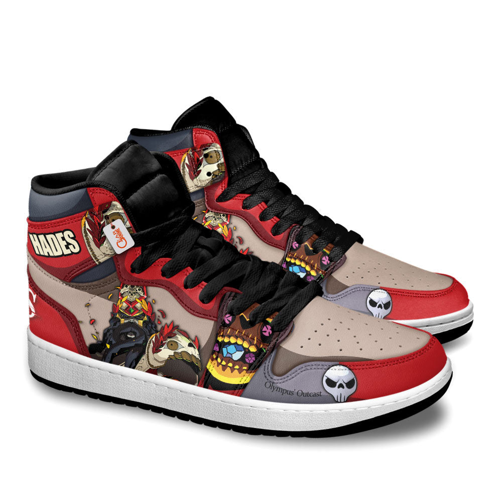 Hades Olympus' Outcast High-Top Sneakers Custom Games Hades Custom Name