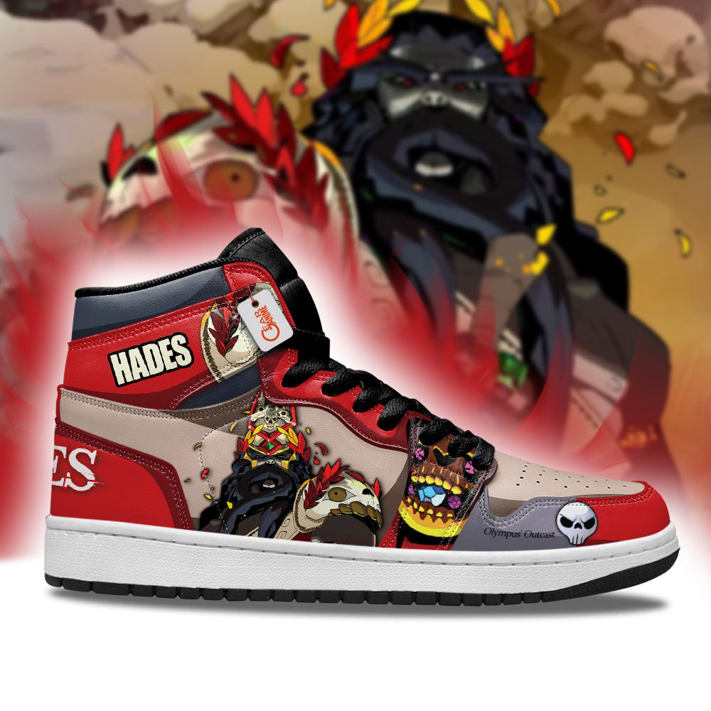 Hades Olympus' Outcast High-Top Sneakers Custom Games Hades Custom Name