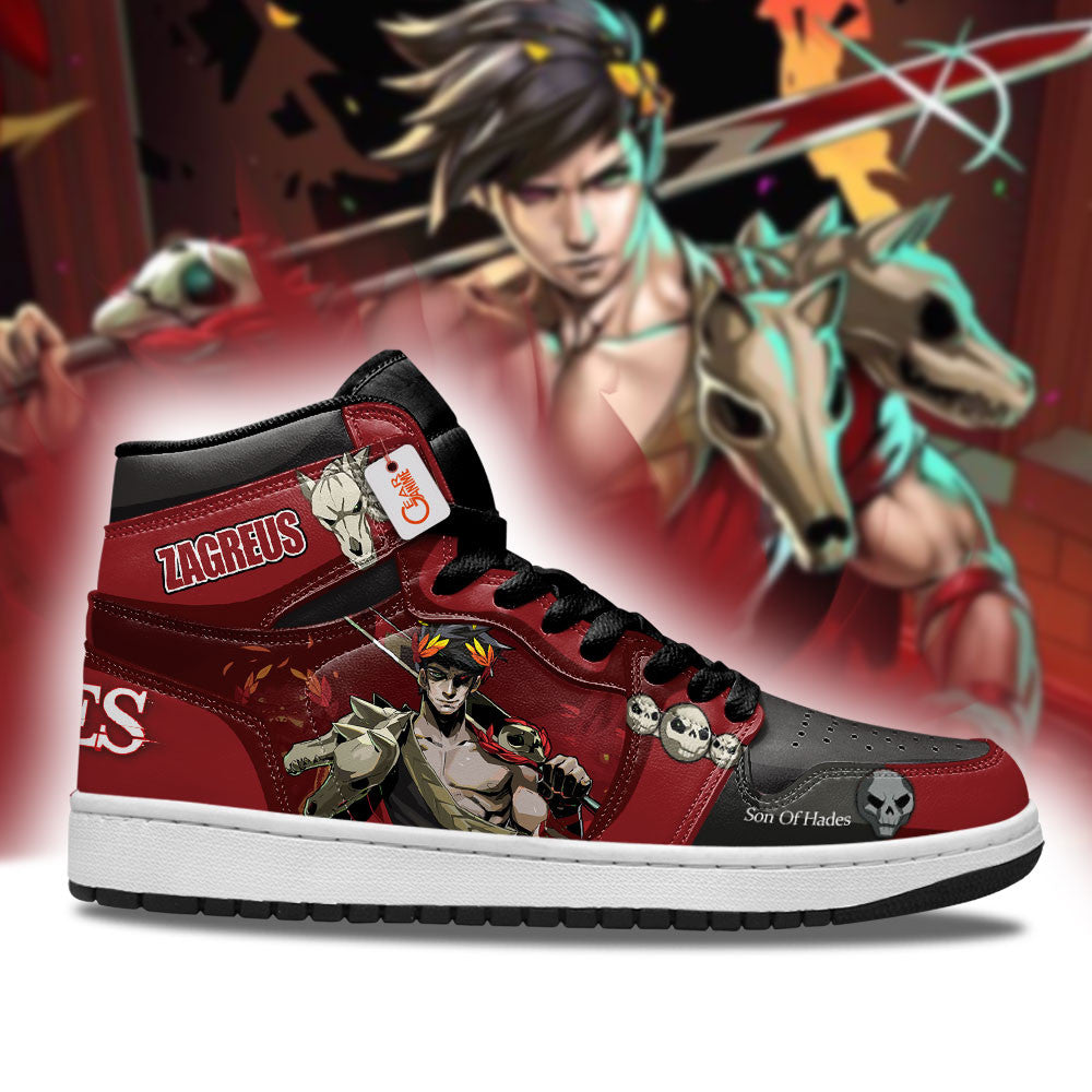 Zagreus Son Of Hades High-Top Sneakers Custom Games Hades Custom Name