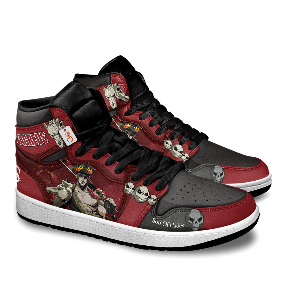 Zagreus Son Of Hades High-Top Sneakers Custom Games Hades Custom Name