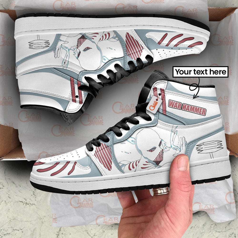 War Hammer Titan Custom High-Top Sneakers Name Personalized