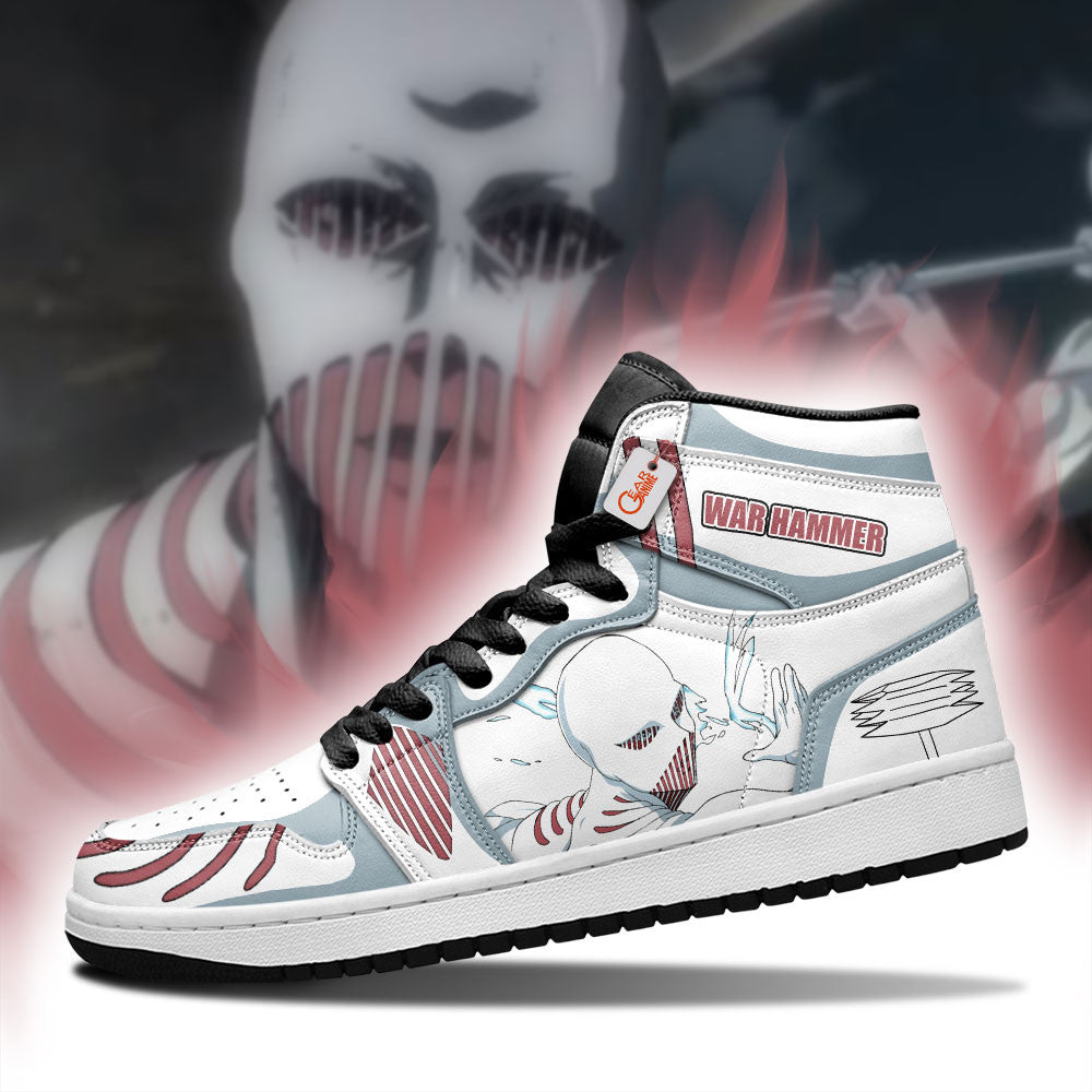 War Hammer Titan Custom High-Top Sneakers Name Personalized