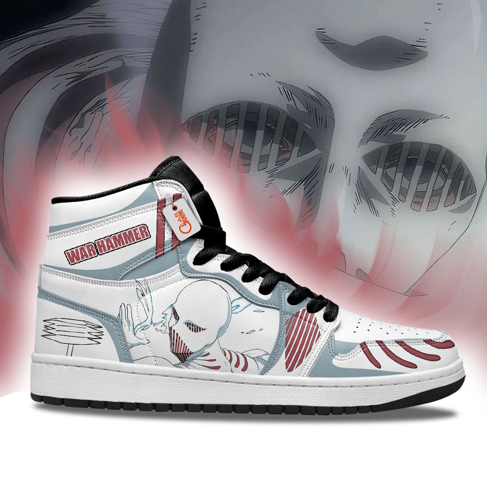War Hammer Titan Custom High-Top Sneakers Name Personalized