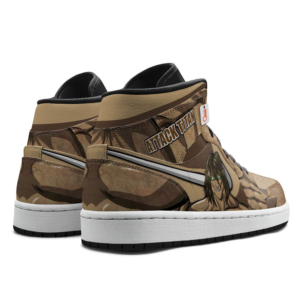Attack Titan Custom High-Top Sneakers Name Personalized