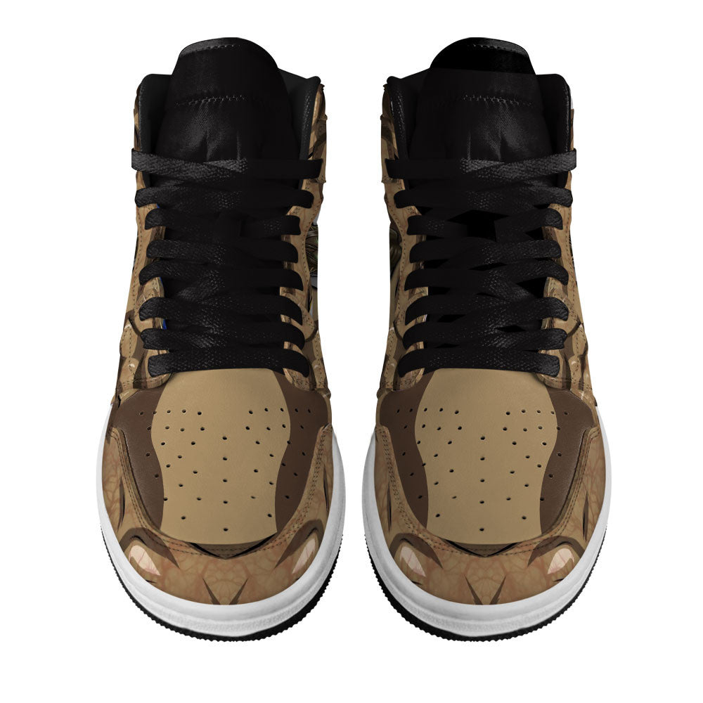 Attack Titan Custom High-Top Sneakers Name Personalized