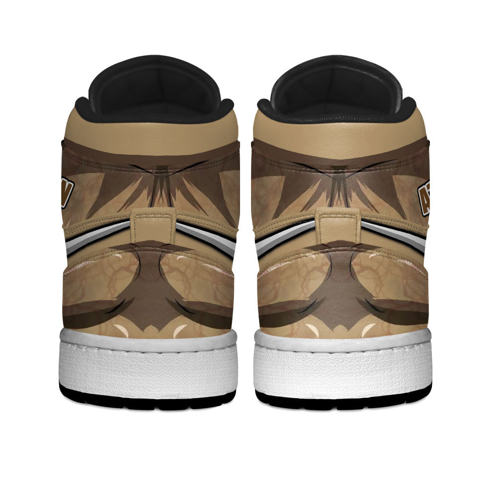 Attack Titan Custom High-Top Sneakers Name Personalized