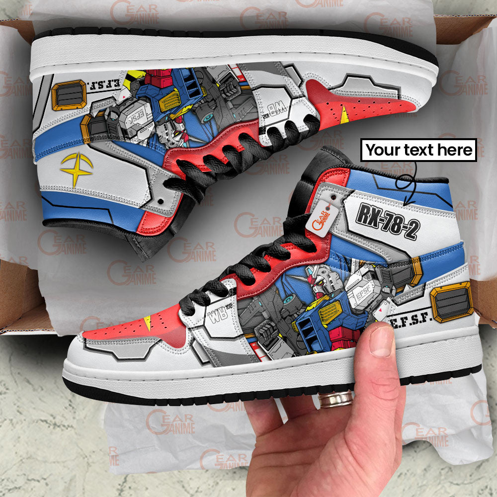 RX-78-2 Gundam High-Top Sneakers Characters