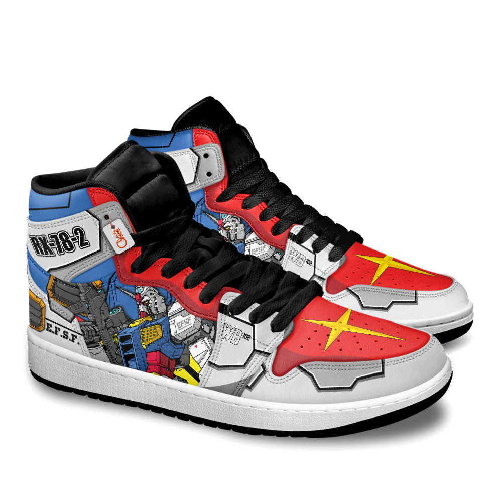 RX-78-2 Gundam High-Top Sneakers Characters