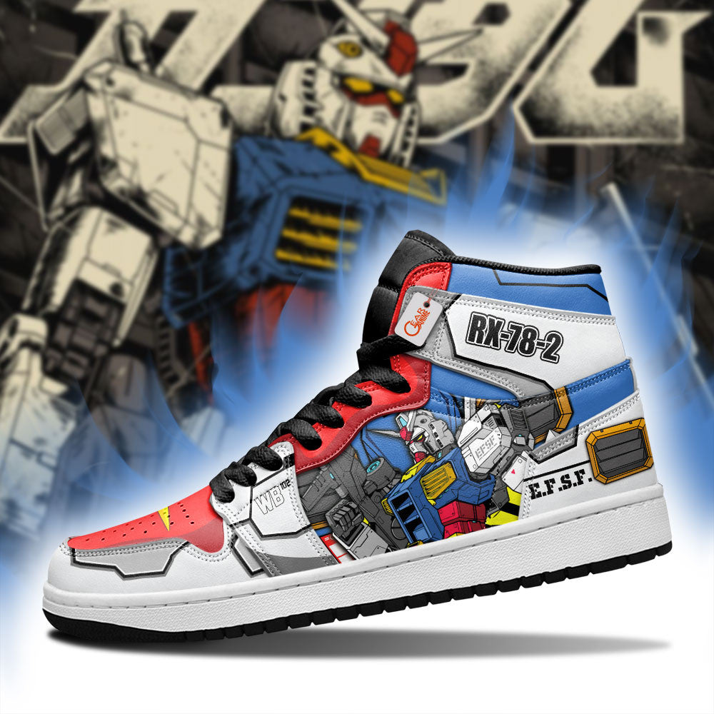 RX-78-2 Gundam High-Top Sneakers Characters