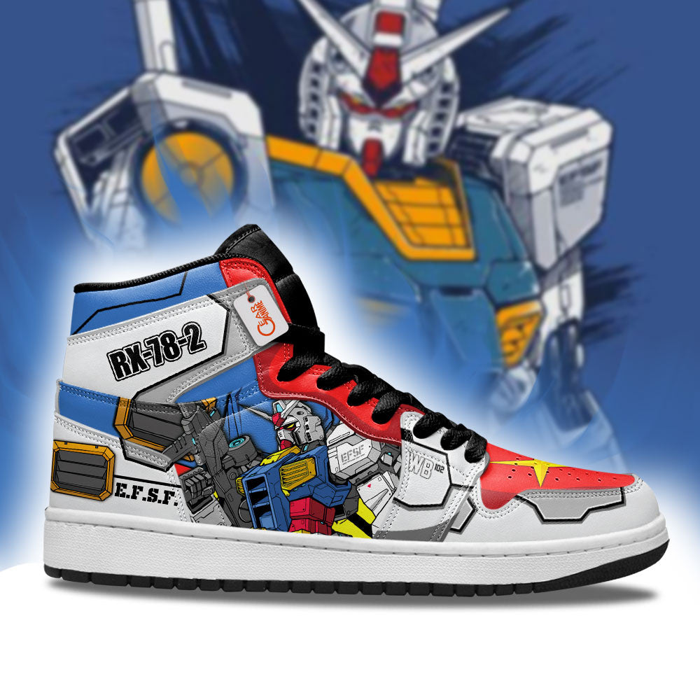 RX-78-2 Gundam High-Top Sneakers Characters