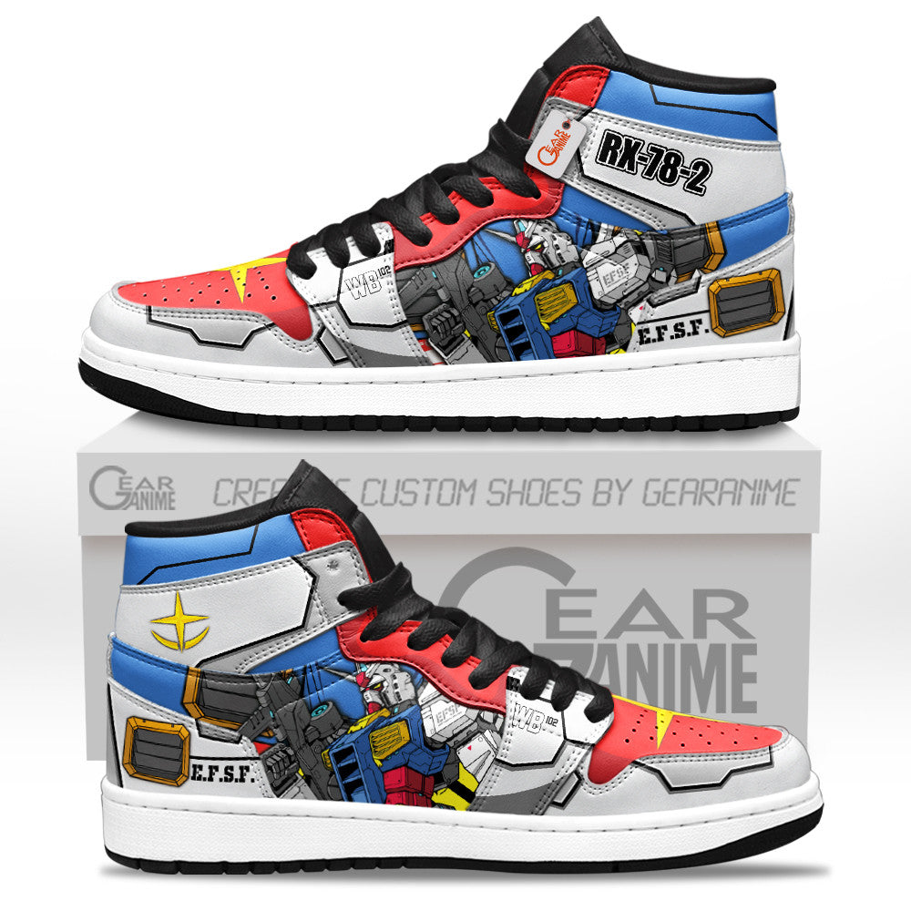 RX-78-2 Gundam High-Top Sneakers Characters