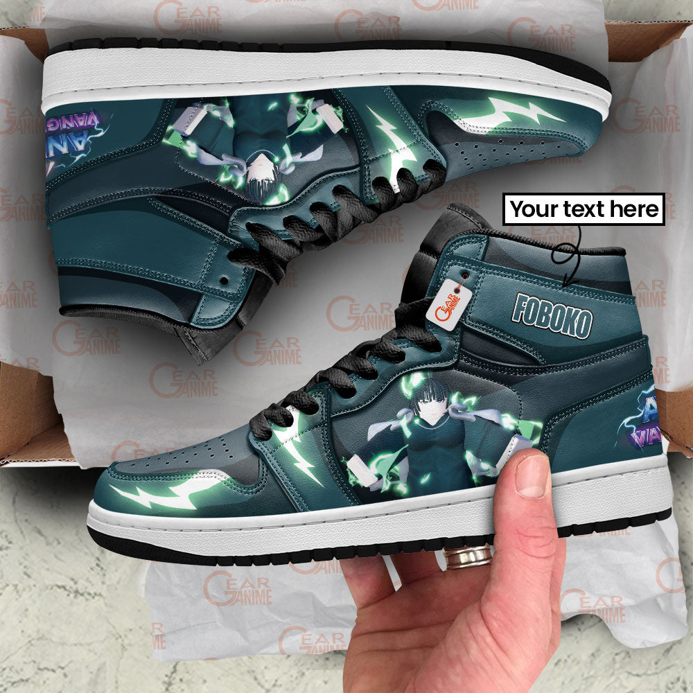 Foboko Hellish High-Top Sneakers Custom Game Anime Vanguards Custom Name