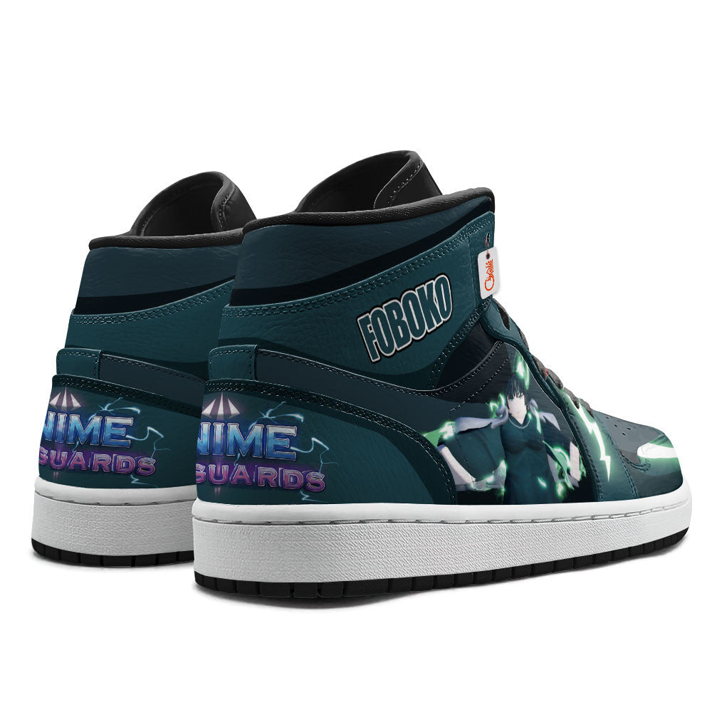 Foboko Hellish High-Top Sneakers Custom Game Anime Vanguards Custom Name
