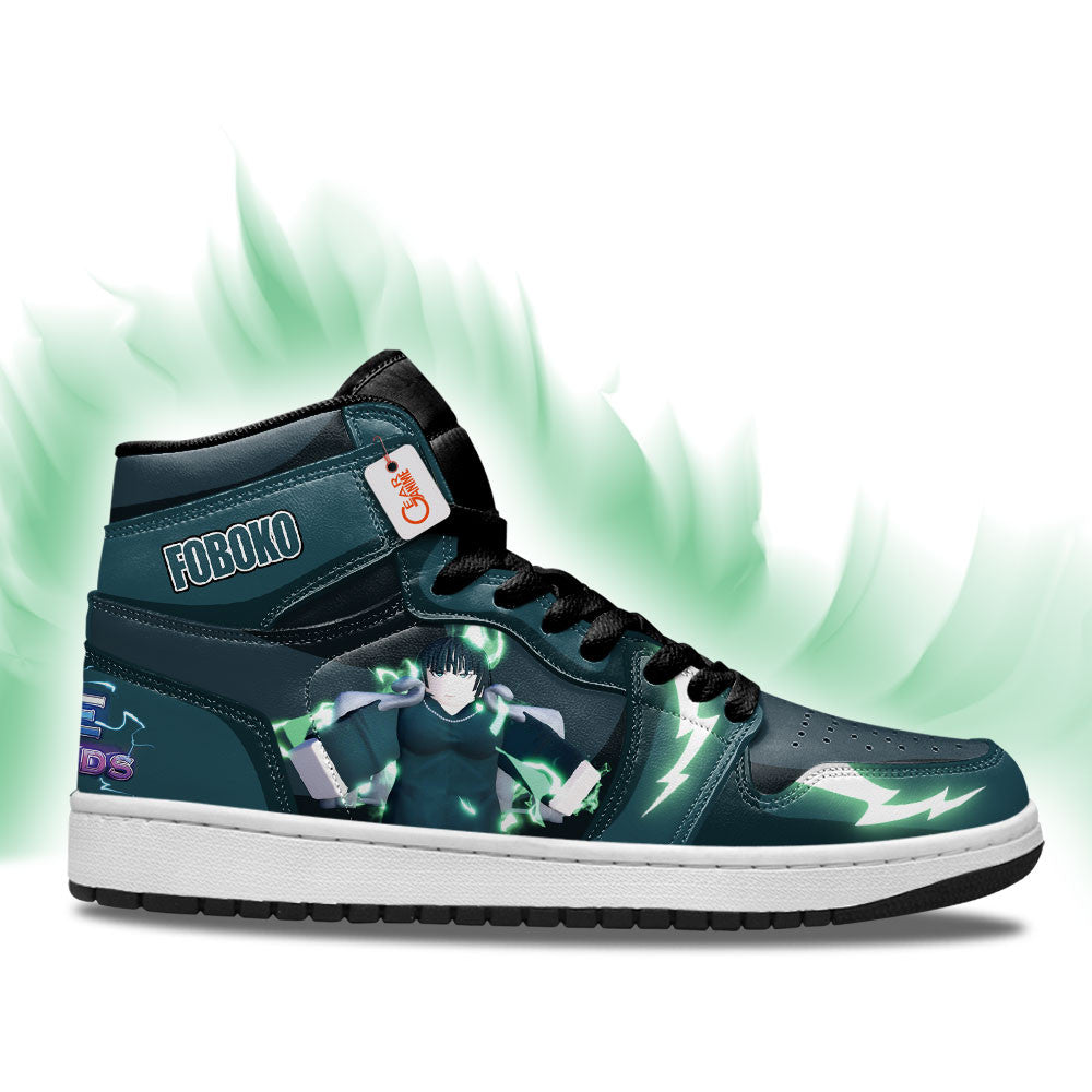 Foboko Hellish High-Top Sneakers Custom Game Anime Vanguards Custom Name