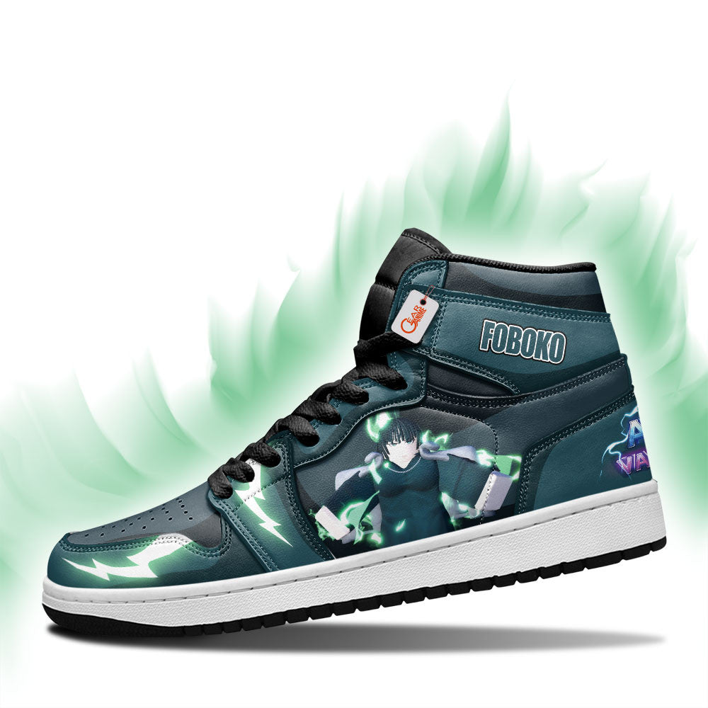 Foboko Hellish High-Top Sneakers Custom Game Anime Vanguards Custom Name