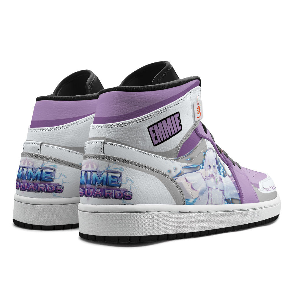 Emmie Ice Witch High-Top Sneakers Custom Game Anime Vanguards Custom Name