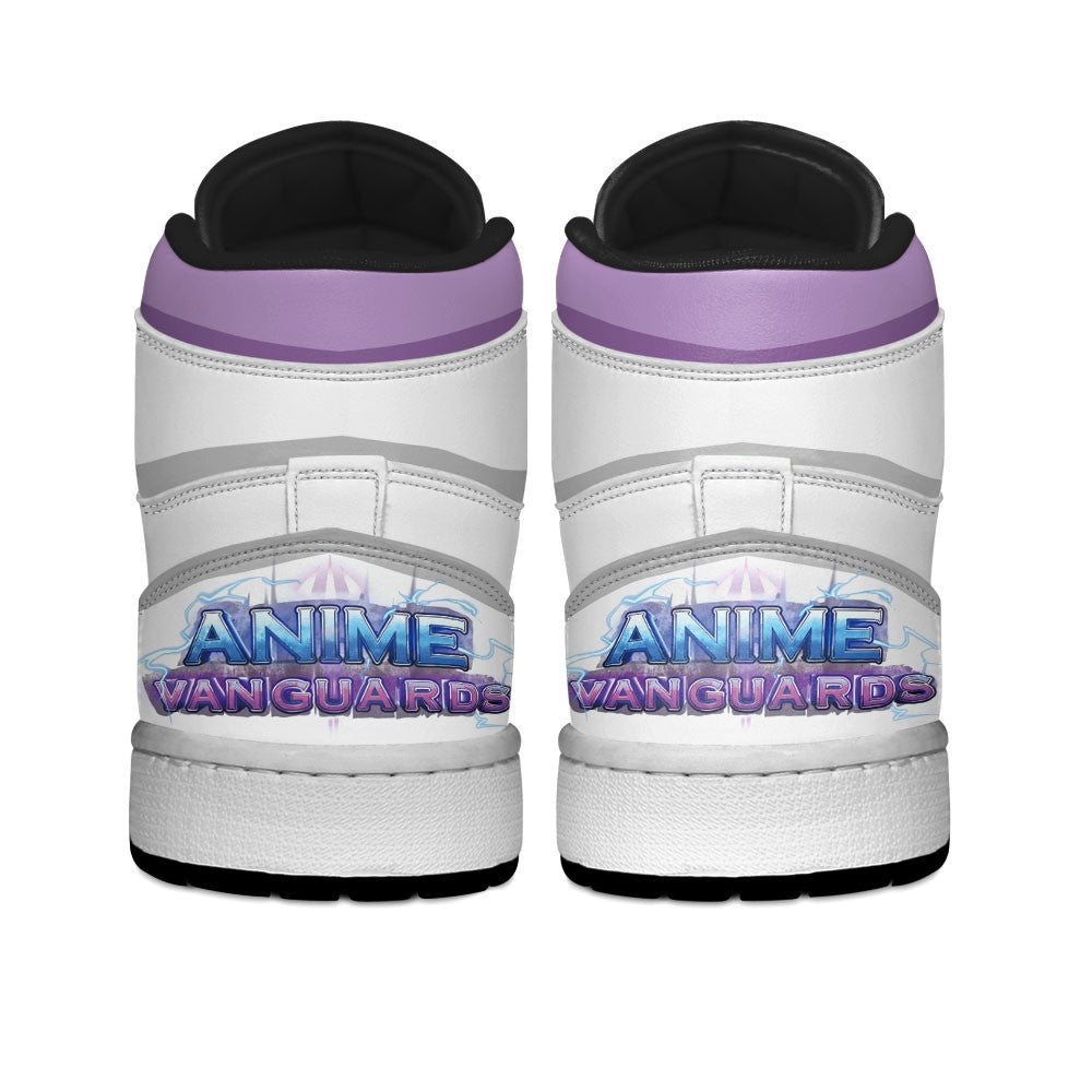 Emmie Ice Witch High-Top Sneakers Custom Game Anime Vanguards Custom Name