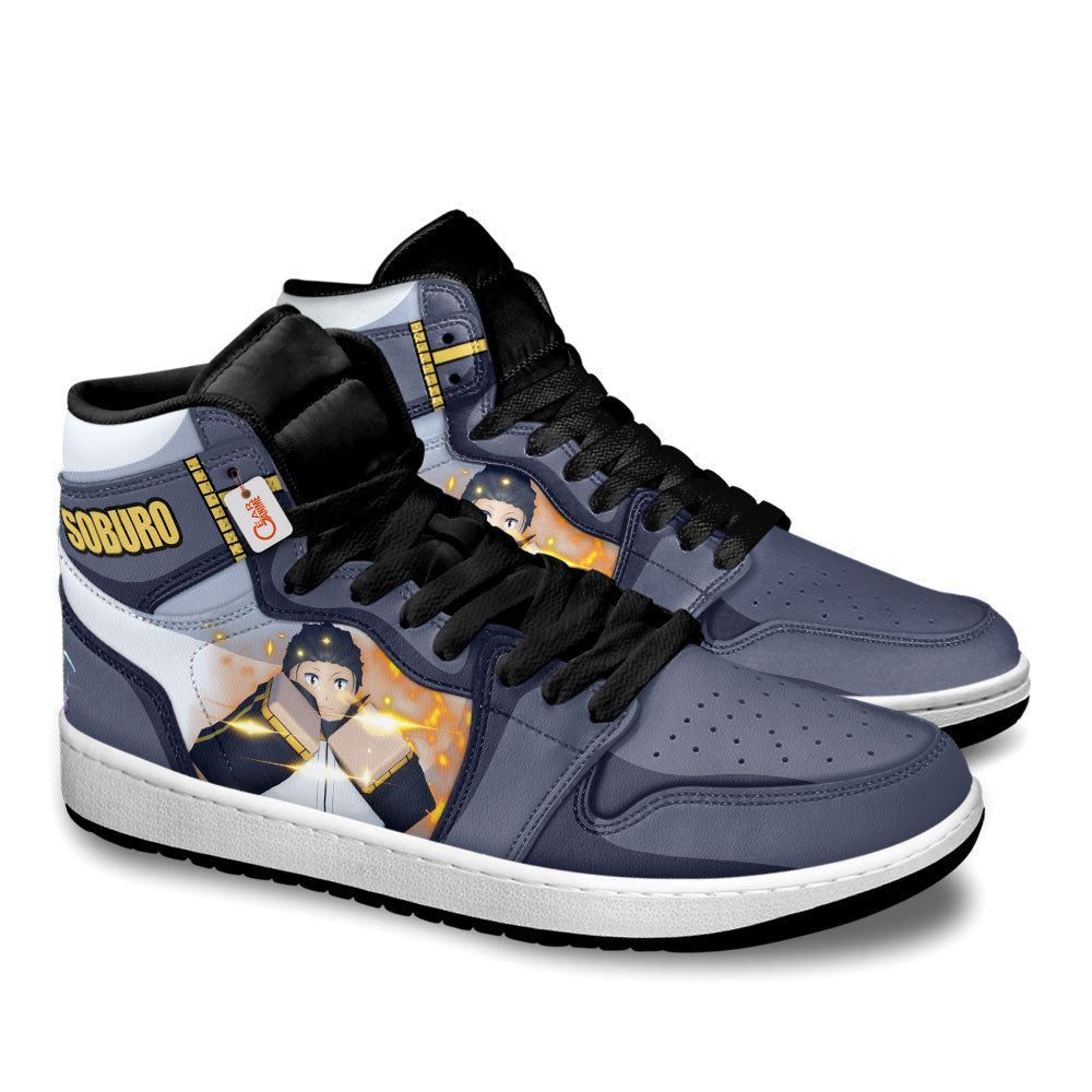 Soburo High-Top Sneakers Custom Game Anime Vanguards Custom Name