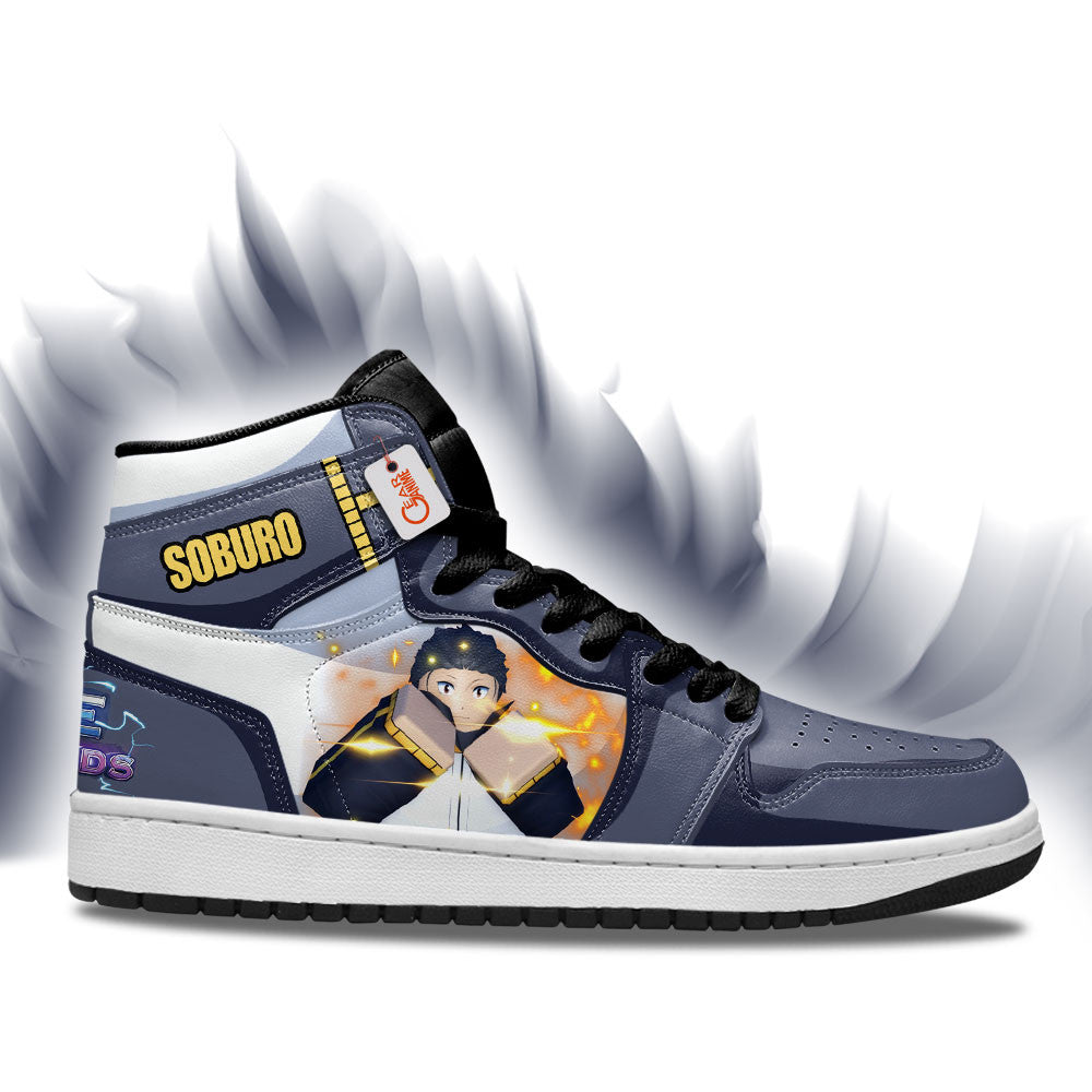 Soburo High-Top Sneakers Custom Game Anime Vanguards Custom Name