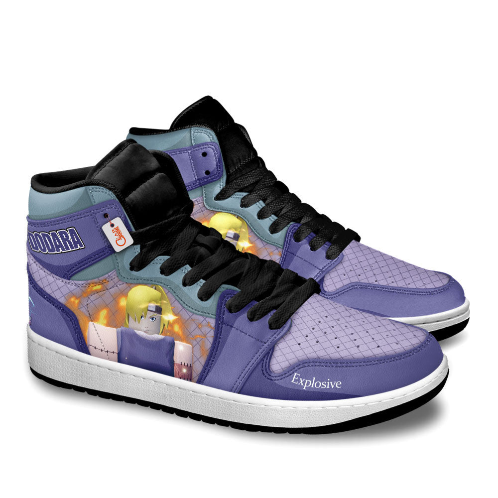 Dodara Explosive High-Top Sneakers Custom Game Anime Vanguards Custom Name