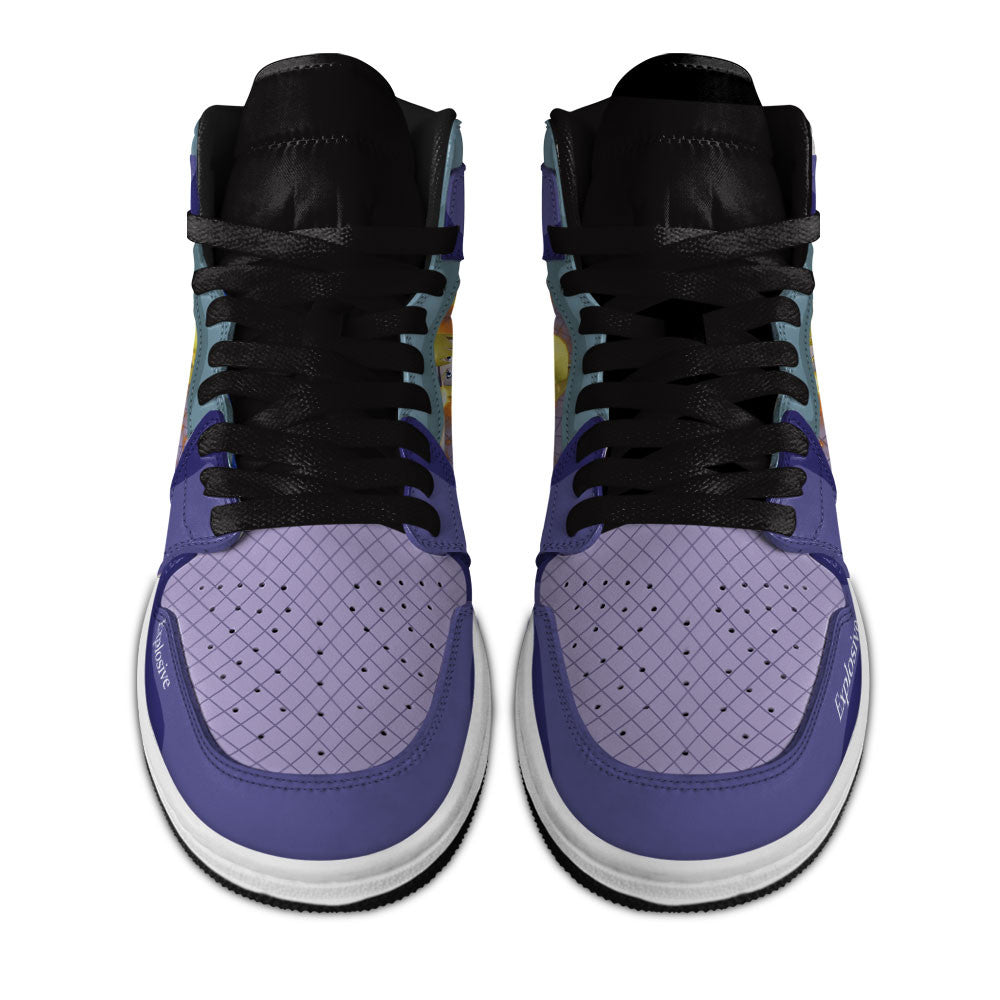 Dodara Explosive High-Top Sneakers Custom Game Anime Vanguards Custom Name