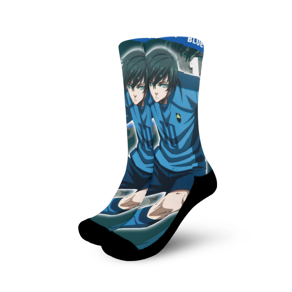 Blue Lock Rin Itoshi Socks - FREE with shoes order