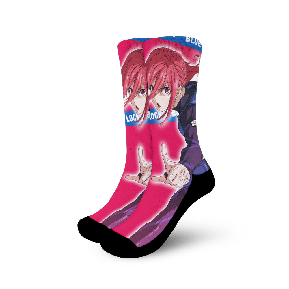 Blue Lock Hyoma Chigiri Socks - FREE with shoes order