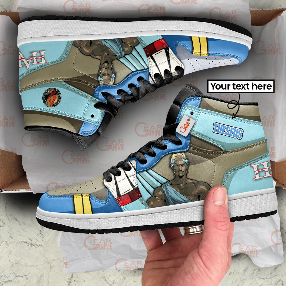 Theseus King Of Crete High-Top Sneakers Custom Games Hades Custom Name