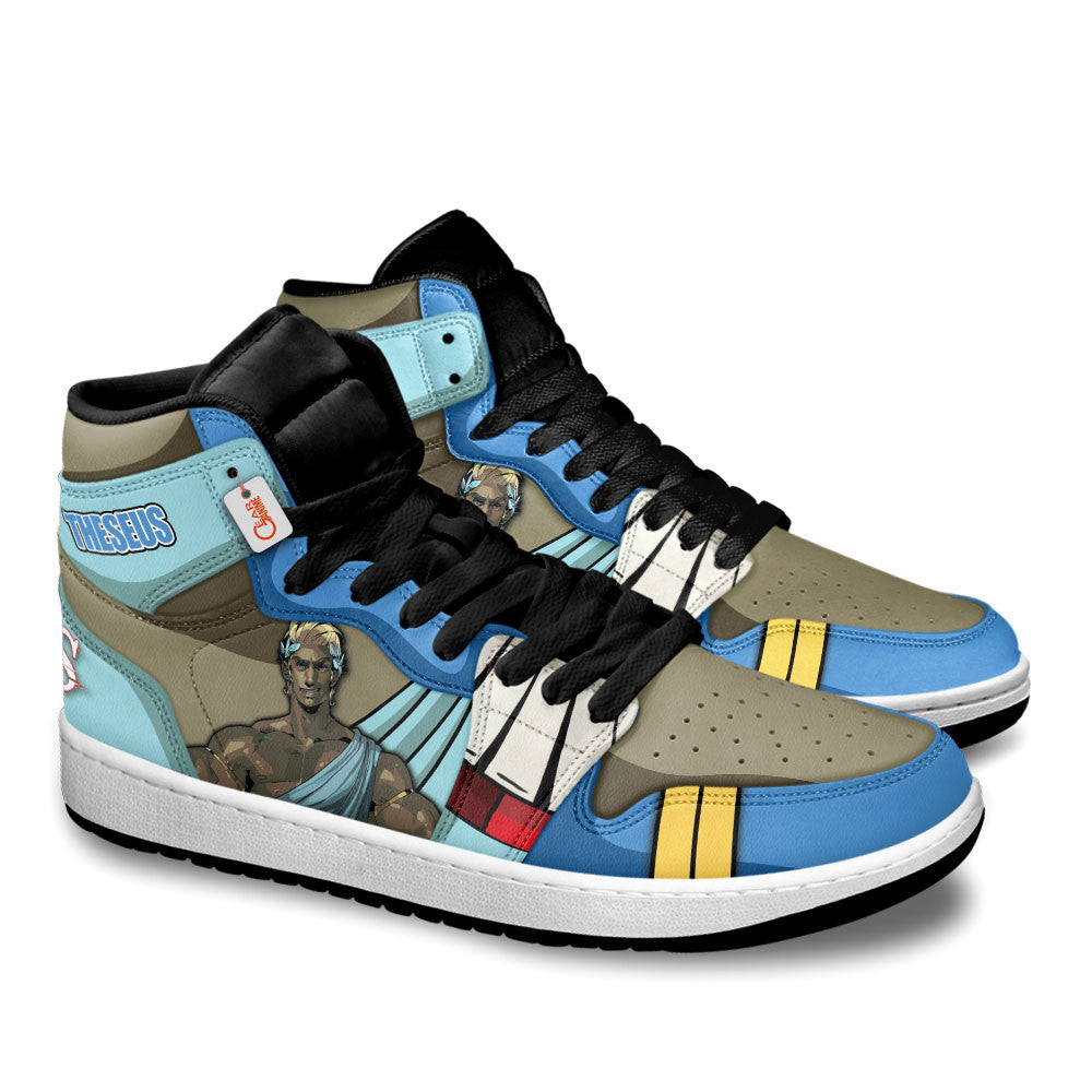 Theseus King Of Crete High-Top Sneakers Custom Games Hades Custom Name