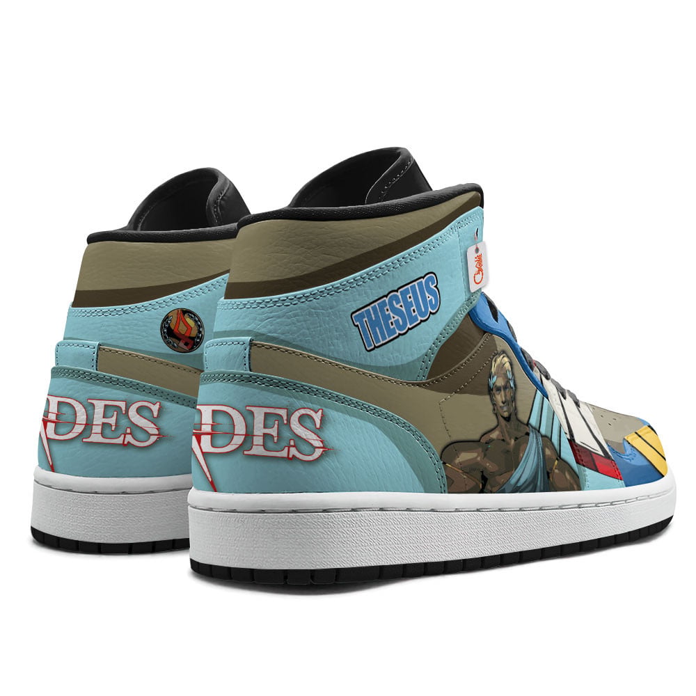 Theseus King Of Crete High-Top Sneakers Custom Games Hades Custom Name