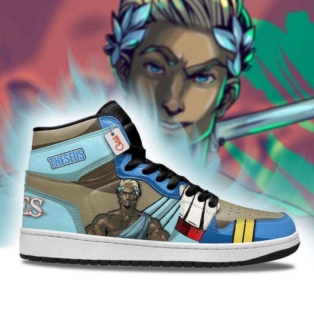 Theseus King Of Crete High-Top Sneakers Custom Games Hades Custom Name
