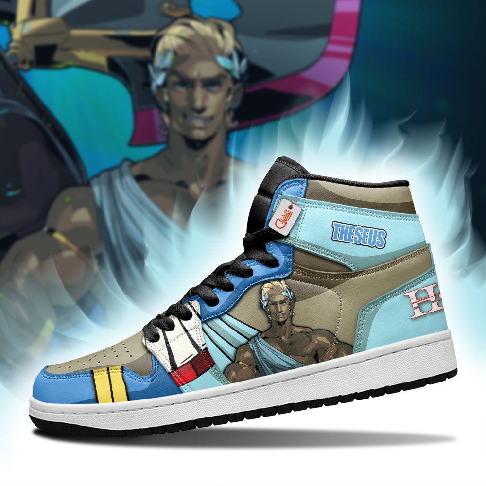 Theseus King Of Crete High-Top Sneakers Custom Games Hades Custom Name